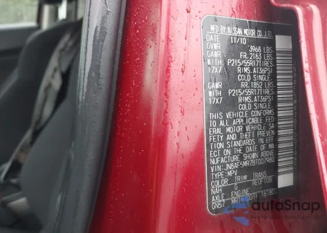 2011 Nissan Juke S from USA, damaged, VIN JN8AF5MR7BT007980